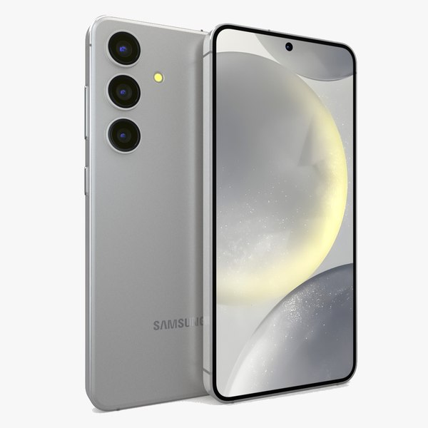 Samsung Galaxy S24 Marbel Grey 3D model