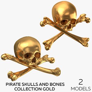 Pirate Flag Animated ~ 3D Model ~ Download #91429442