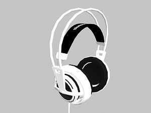 3d model of steelseries headset