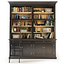 Versailles Bookcase with Ladder in black. Maisons du monde