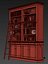Versailles Bookcase with Ladder in black. Maisons du monde