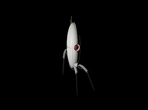 3D turret portal model