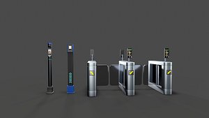 face recognition thermometer 3D