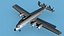 3D Lockheed L1649 Star Liner V00 Bare Metal