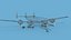 3D Lockheed L1649 Star Liner V00 Bare Metal