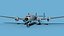 3D Lockheed L1649 Star Liner V00 Bare Metal