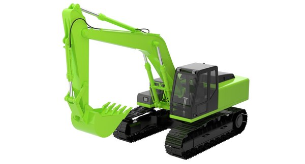 Excavator digger industrial 3D model - TurboSquid 1356073