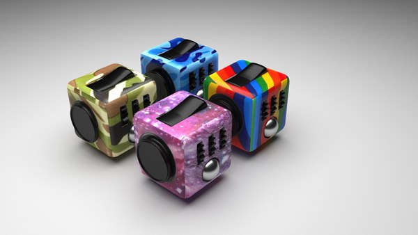 Anti Stress Cube 3D model