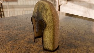 Rusted Roman Helmet 3D model