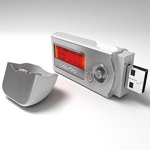 Lavod LFA-232 MP3 Flash Player/Recorder (USB Dongle with headphones)
