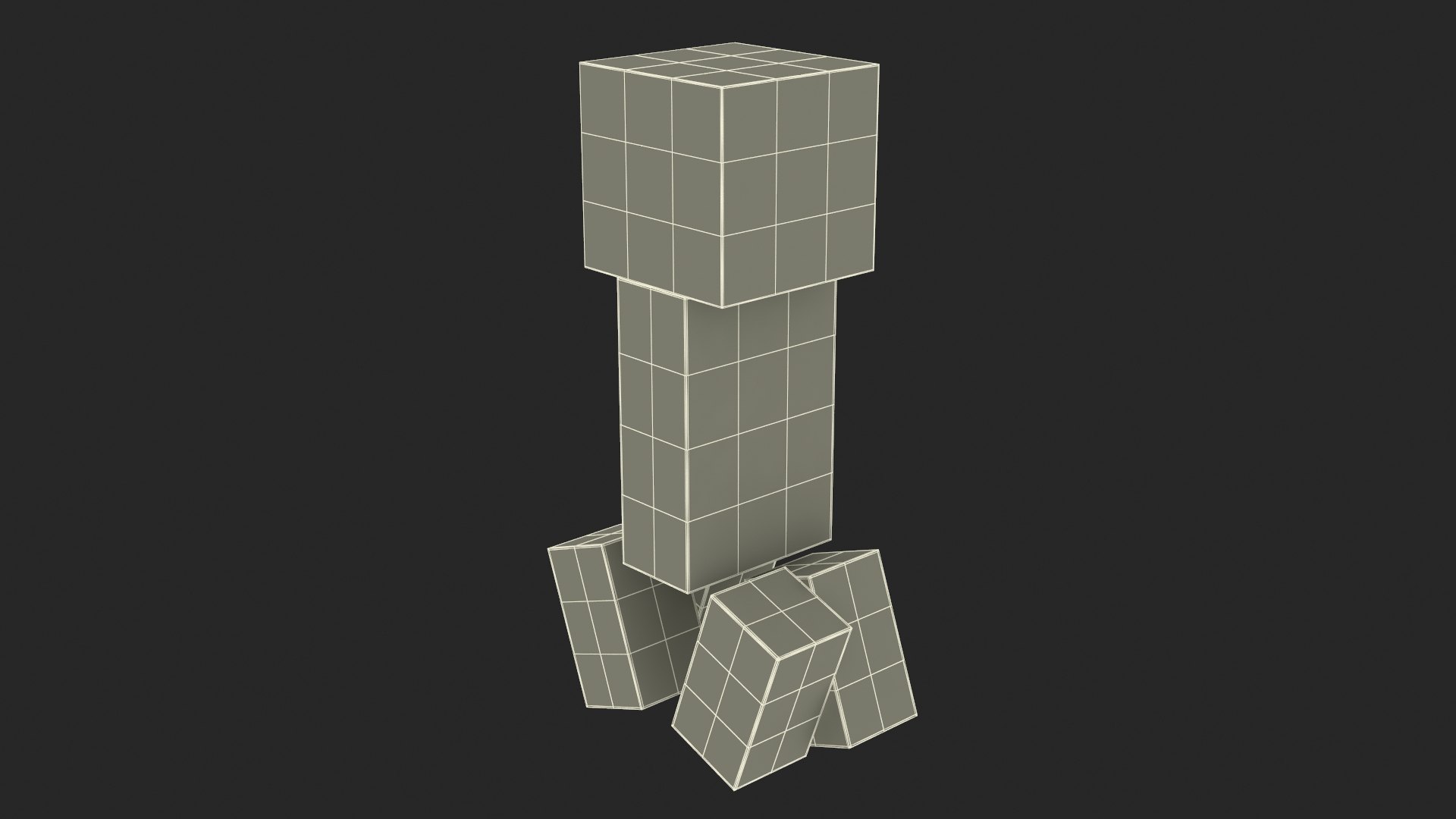 Minecraft Creeper Character model https://p.turbosquid.com/ts-thumb/8N/pyfLb1/91/minecraft_creeper_character_361/jpg/1728896761/1920x1080/turn_fit_q99/3c4144a9f03e5e7235b5c81e5826a2e27360b07d/minecraft_creeper_character_361-1.jpg