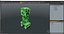 Personaggio Creeper di Minecraft