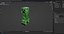 Personaggio Creeper di Minecraft