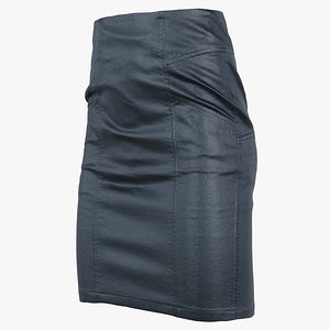Stylish Leather Skirt Remastered