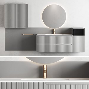 synergy vanity unit 3D model