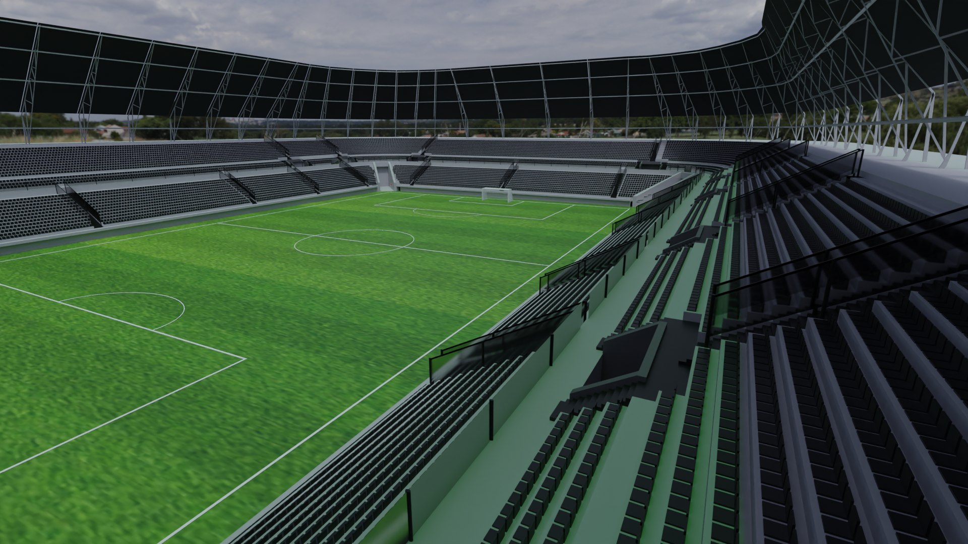 Football Stadium 3D Model - TurboSquid 1923998