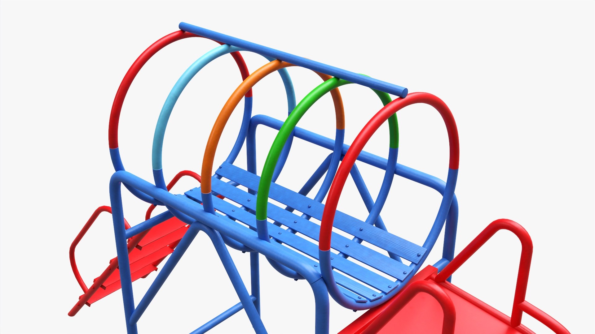 Playground Barrel Slide 01 3D Model - TurboSquid 1877124