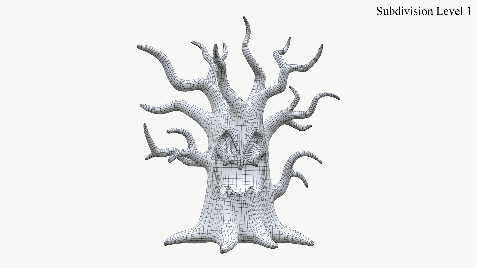 Cartoon Spooky Tree 1 3D model https://p.turbosquid.com/ts-thumb/8O/1jWH9m/pB/turntable_sds1_wire/jpg/1791057879/1920x1080/turn_fit_q99/21811f063cf52a908c1092a1ed026507bf68c403/turntable_sds1_wire-1.jpg