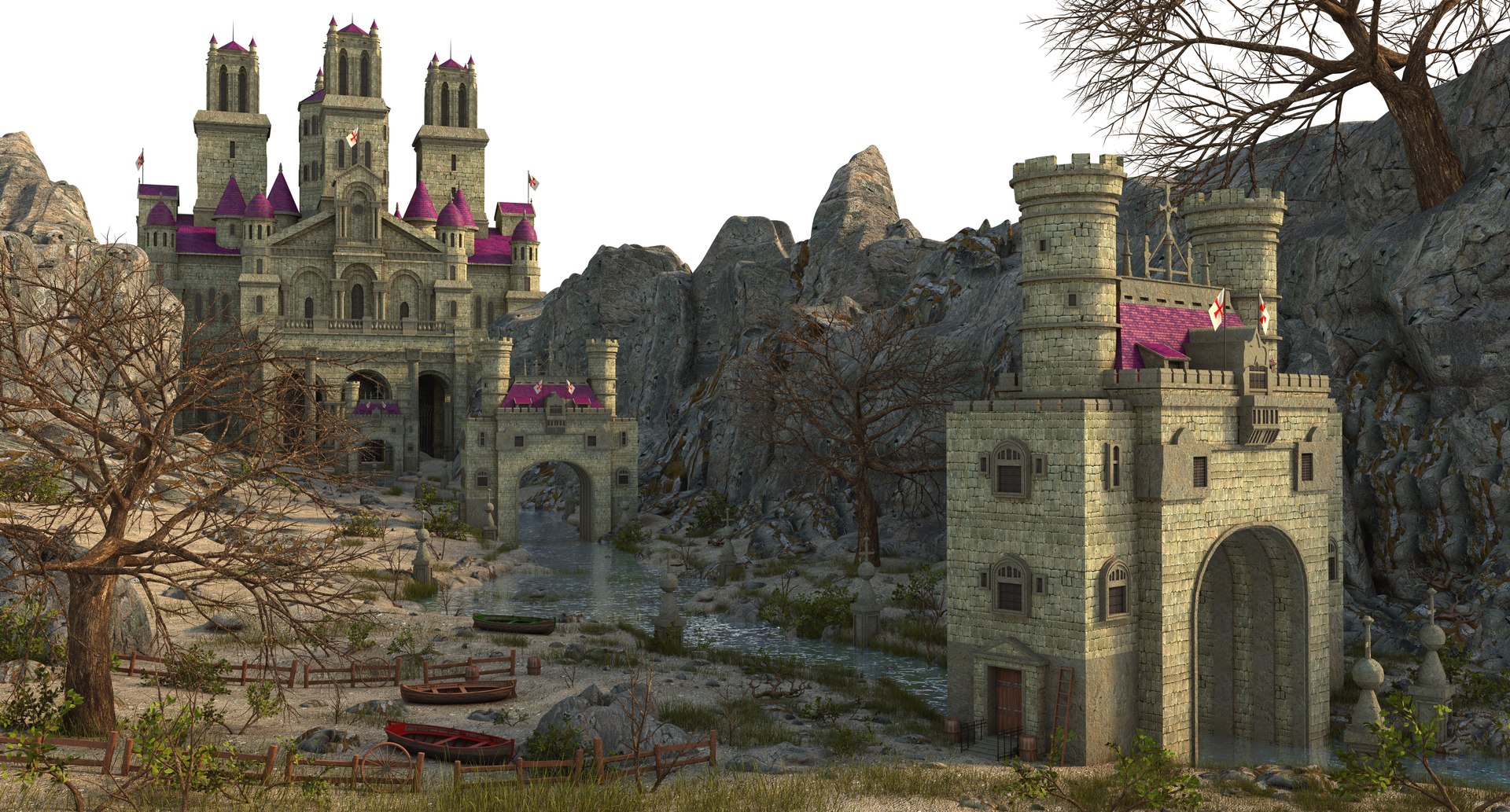 3D river castle fantasy model https://p.turbosquid.com/ts-thumb/8O/40ex63/yzYQheGE/medieval9/jpg/1553781258/1920x1080/fit_q87/b755e9cb2a47bbd92ce31baeb6a59593f7b43911/medieval9.jpg