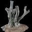 3D tree trunks mega pack model