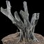3D tree trunks mega pack model