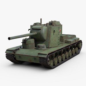 3D KV 5 Tank Project model
