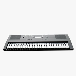 3d model of yamaha psr e343