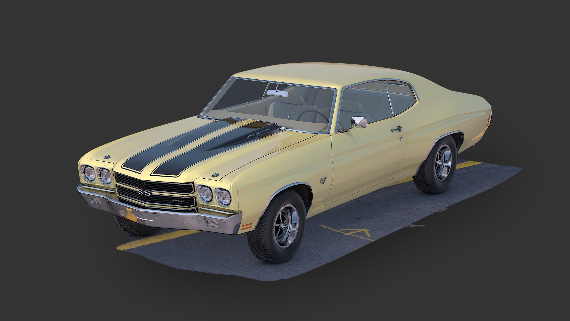 Chevrolet Chevelle 1970 3D model https://p.turbosquid.com/ts-thumb/8O/EgHh4u/8P/chevrolet_chevelle00/jpg/1771261102/1920x1080/fit_q87/63d7a39229d01d46559924056434a1092d04a1b1/chevrolet_chevelle00.jpg