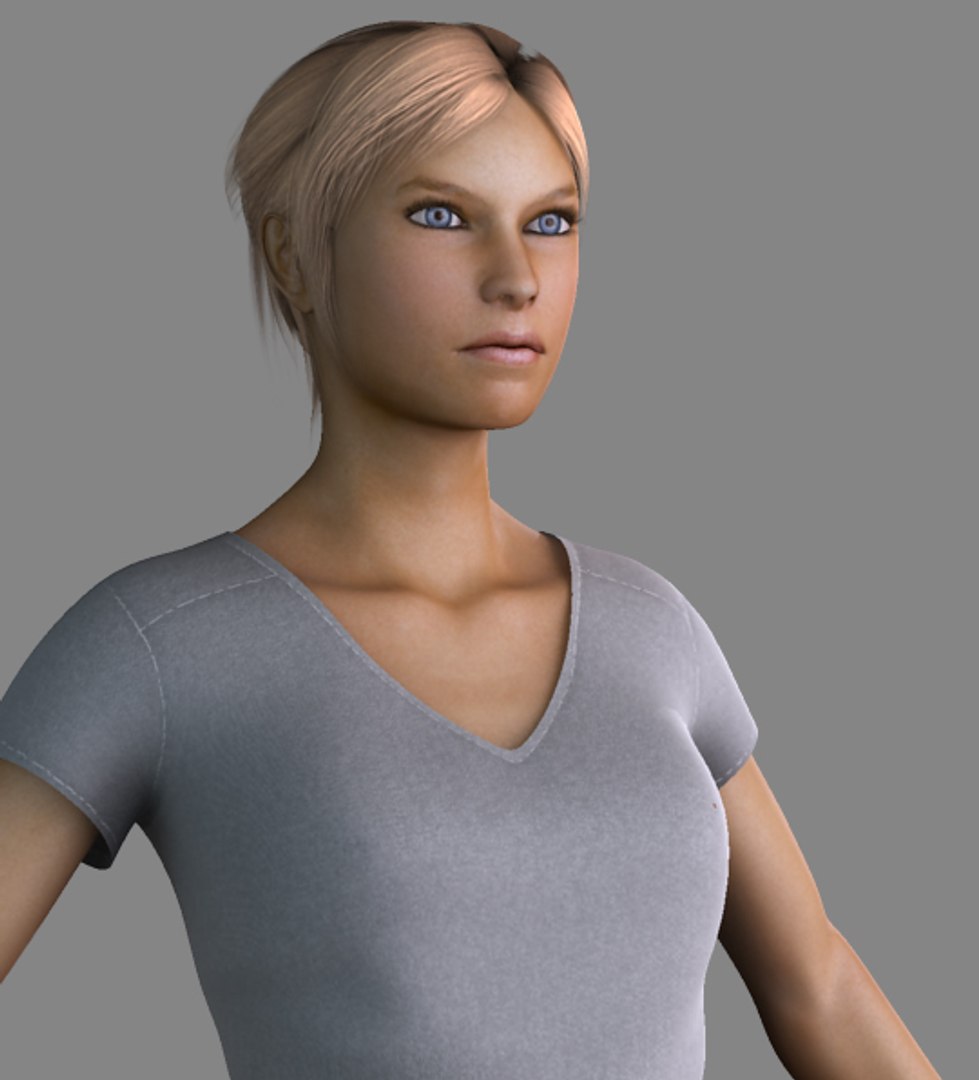 3d Nude Female Clothes