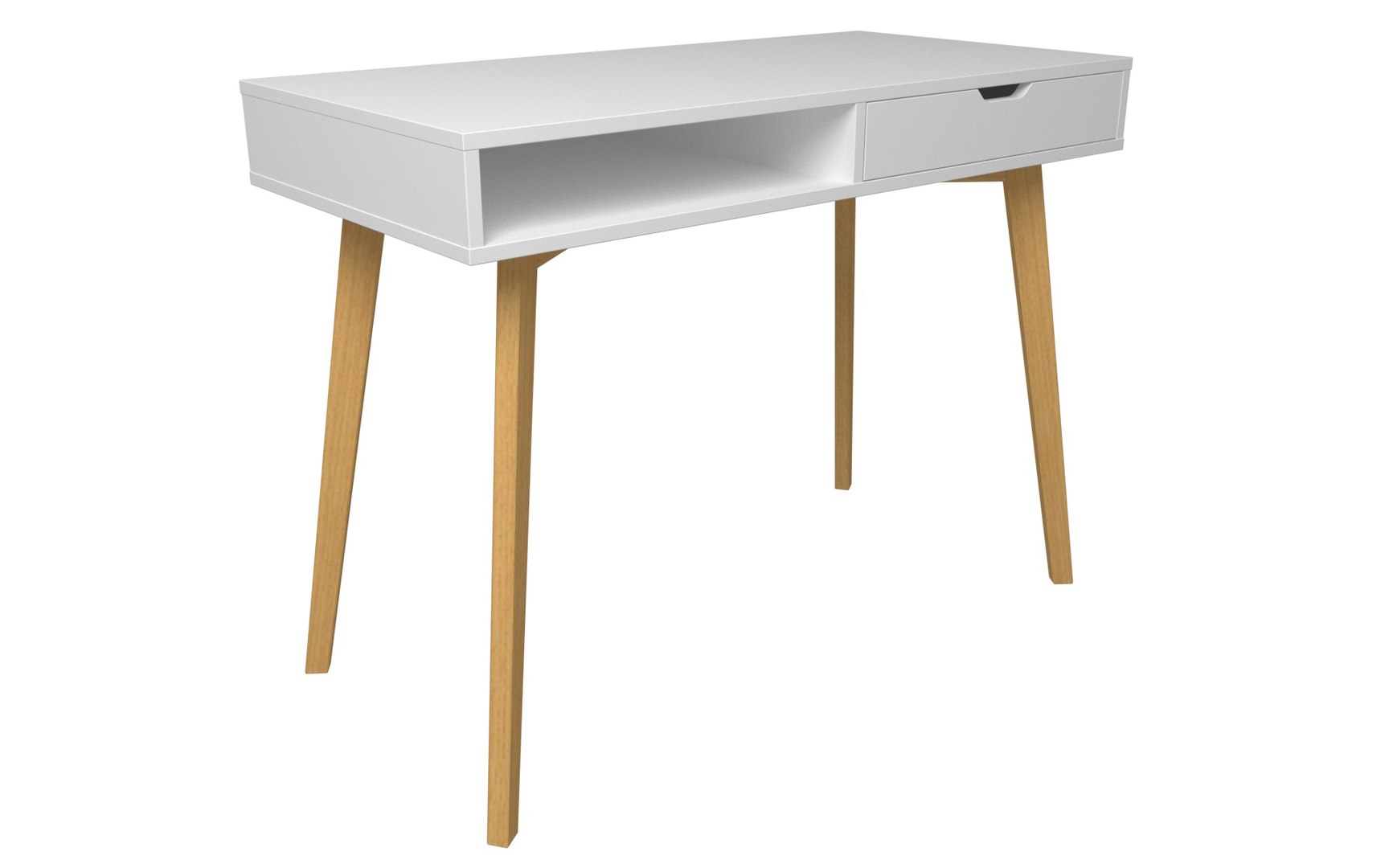 modèle 3D de Jysk Tamholt scandinavian style writing desk TurboSquid