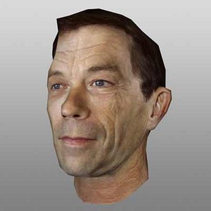 3d model realtime man head