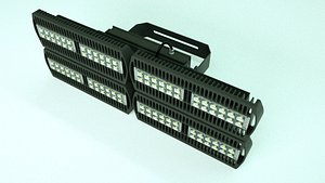 led light bar 3D model