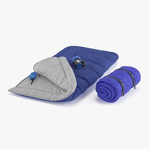 Outdoor Sleeping Set with Flashlight and Radio