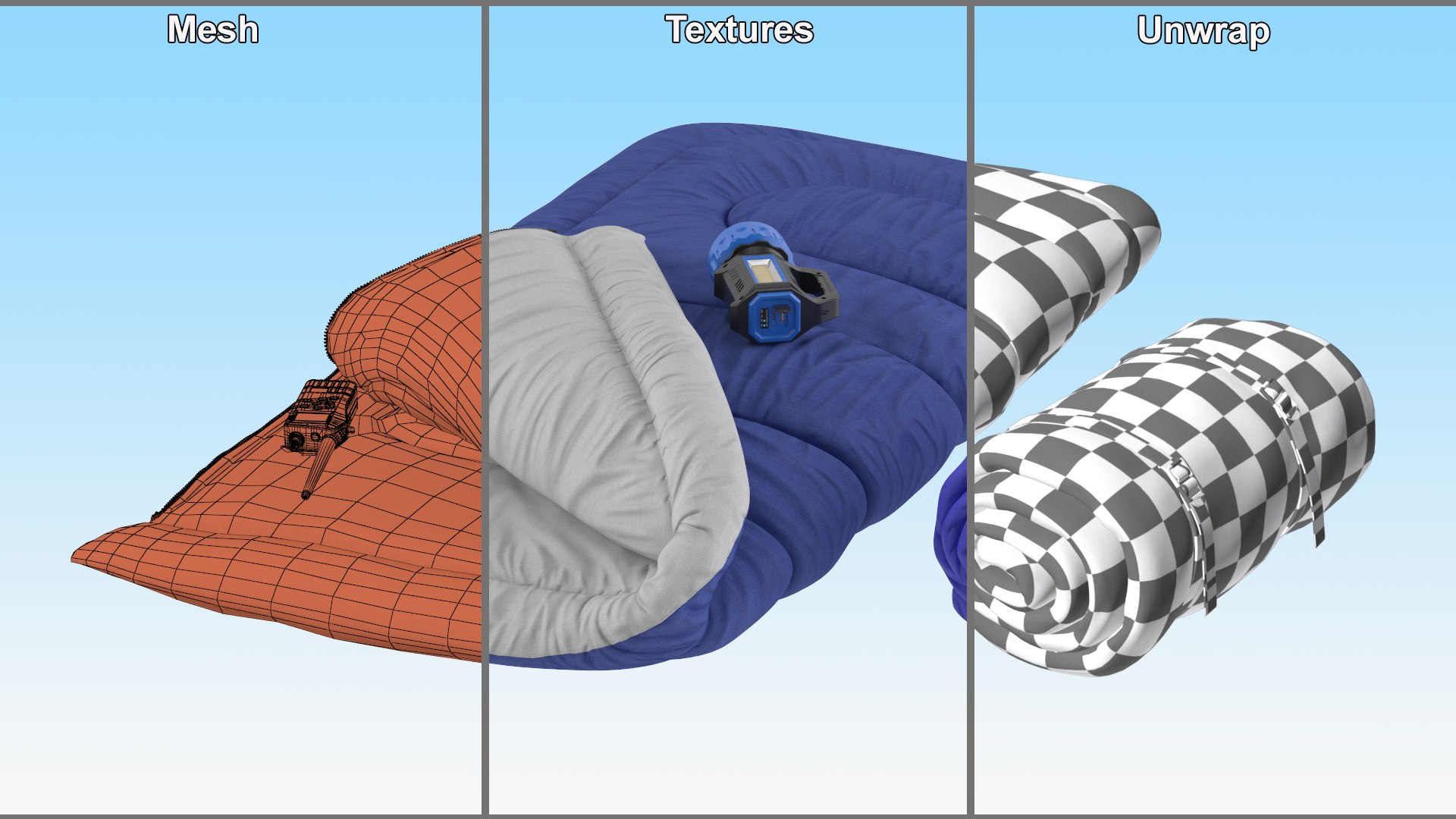Outdoor Sleeping Set with Flashlight and Radio 3D model https://p.turbosquid.com/ts-thumb/8O/QFMViH/rA/outdoor_sleeping_set_with_flashlight_and_radio_011/jpg/1754042331/1920x1080/fit_q87/57f58d248b820f676c291f9fca4946071226455d/outdoor_sleeping_set_with_flashlight_and_radio_011.jpg