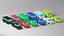 Cartoon Car Van Pick-up Truck