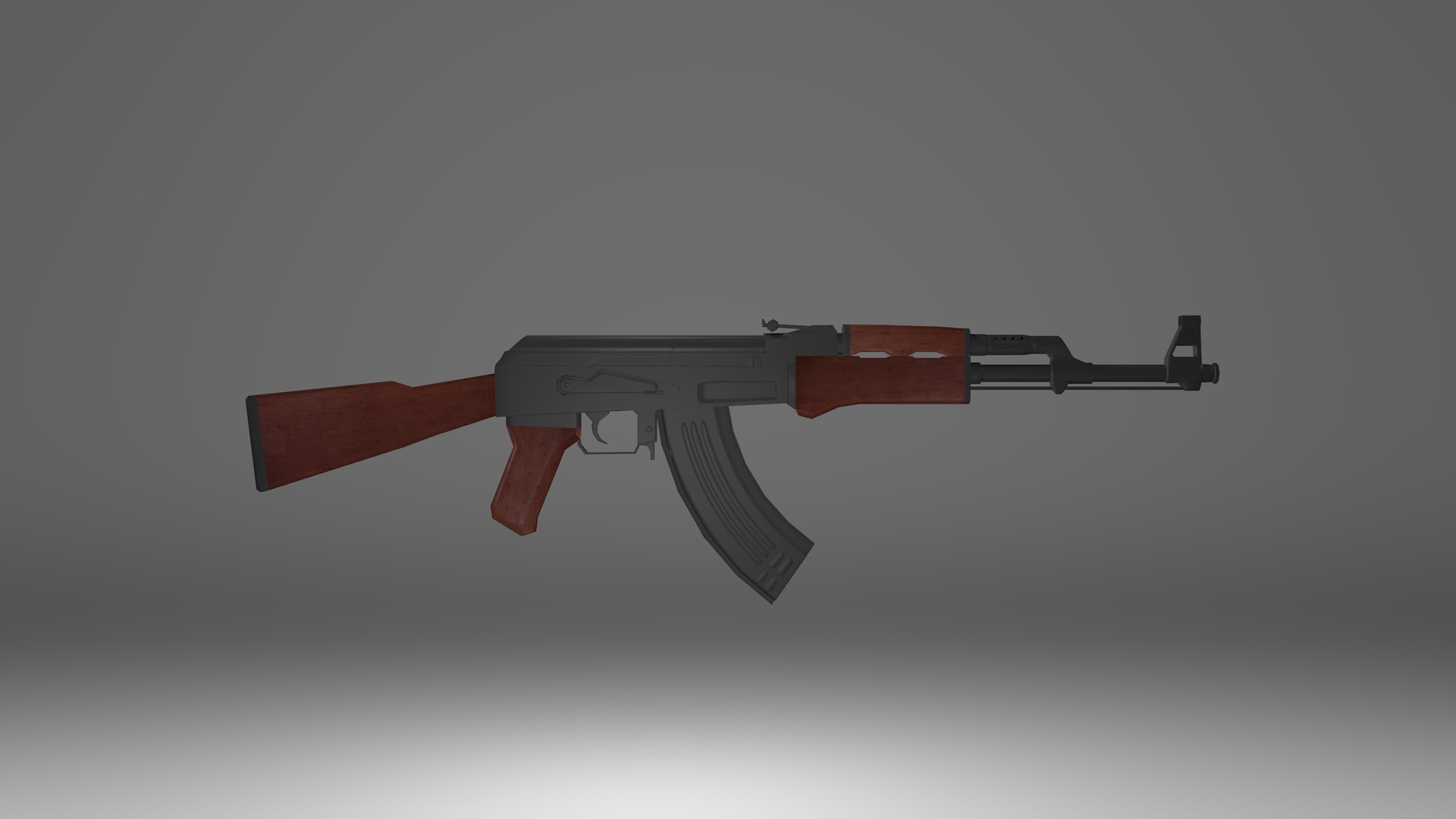 Ak-47 Assault Rifle Model - TurboSquid 1207864