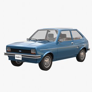 3D model Ford Fiesta 1978 Mk1