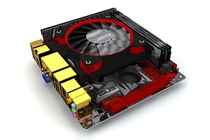 3d asus rog maximus viii model