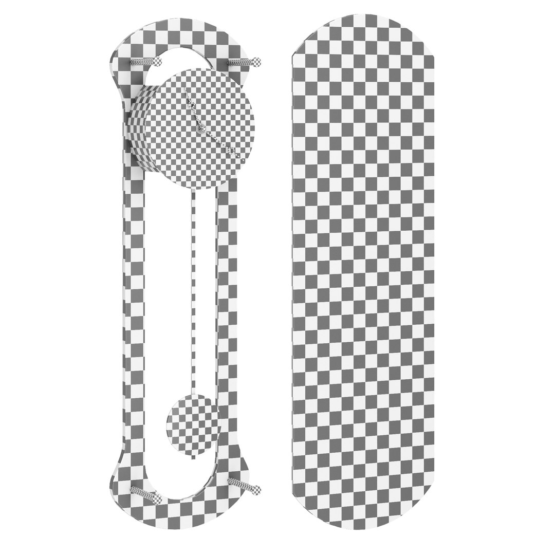 Classic wall clock with pendulum 3D model - TurboSquid 1939745