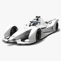 Gen2 Formula E Season 2020 2021 Race Car