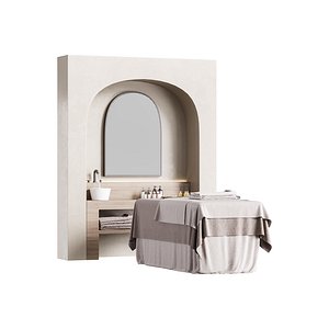 3D Modern spa and accessories 08