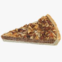 Caramel Nut Tart - 3D Scanned