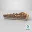 Caramel Nut Tart - 3D Scanned