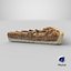 Caramel Nut Tart - 3D Scanned