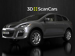 mazda cx7 2012 3d model