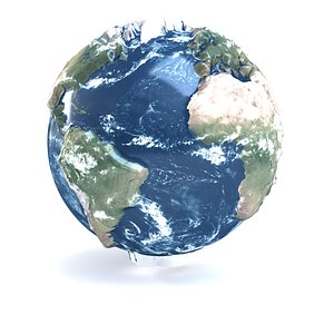 world 3D model