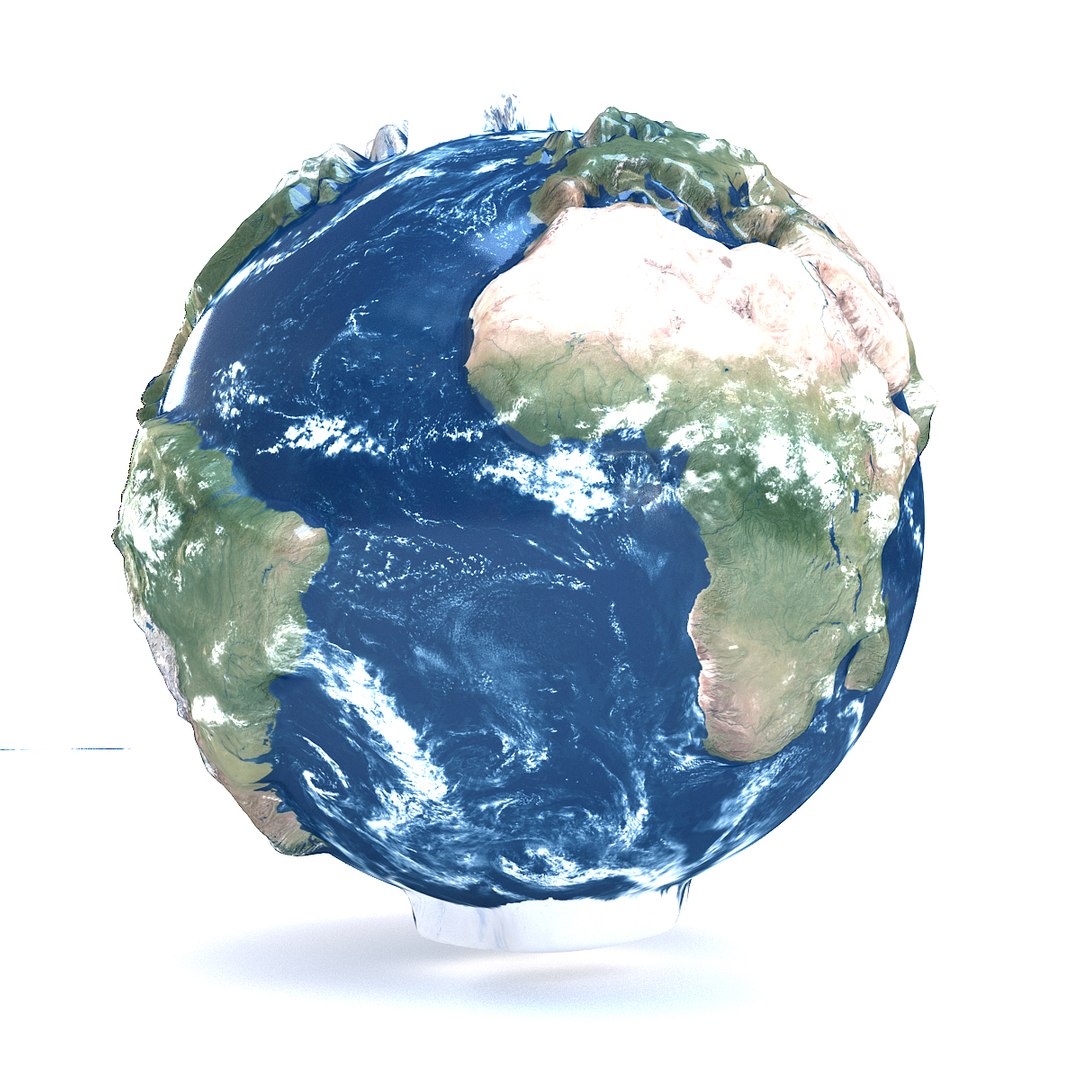 World 3D Model - TurboSquid 1327910