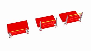 laser jump platfom 3D model