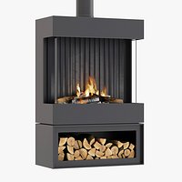 Gas fireplace Bellfires Box Gas 73-52