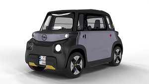 3D Opel Rocks E 2020 3d model